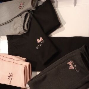 4 pairs fleece lined pants